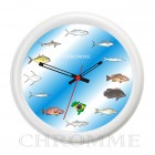 Relógio de Parede Modelo - PESCA - Peixes de Água Salgada
